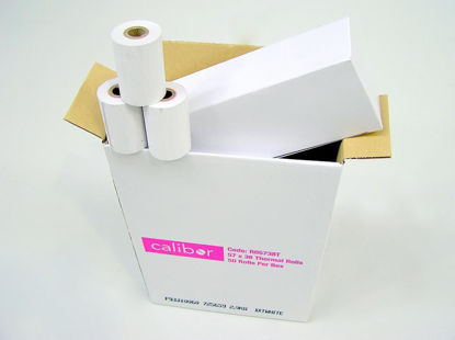 CALIBOR THERMAL PAPER 57X38 50 ROLLS / BOX
