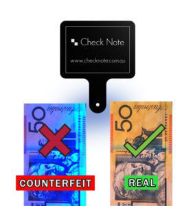 CHECK NOTE CASH DRAWER MTN COUNTERFEIT DETECTION