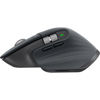 Picture of Logitech MX Master 3 Mouse - Bluetooth/Radio Frequency - USB - Darkfield - 7 Button(s) - Graphite - Wireless - 2.40 GHz - 4000 dpi - Scroll Wheel, Thumbwheel