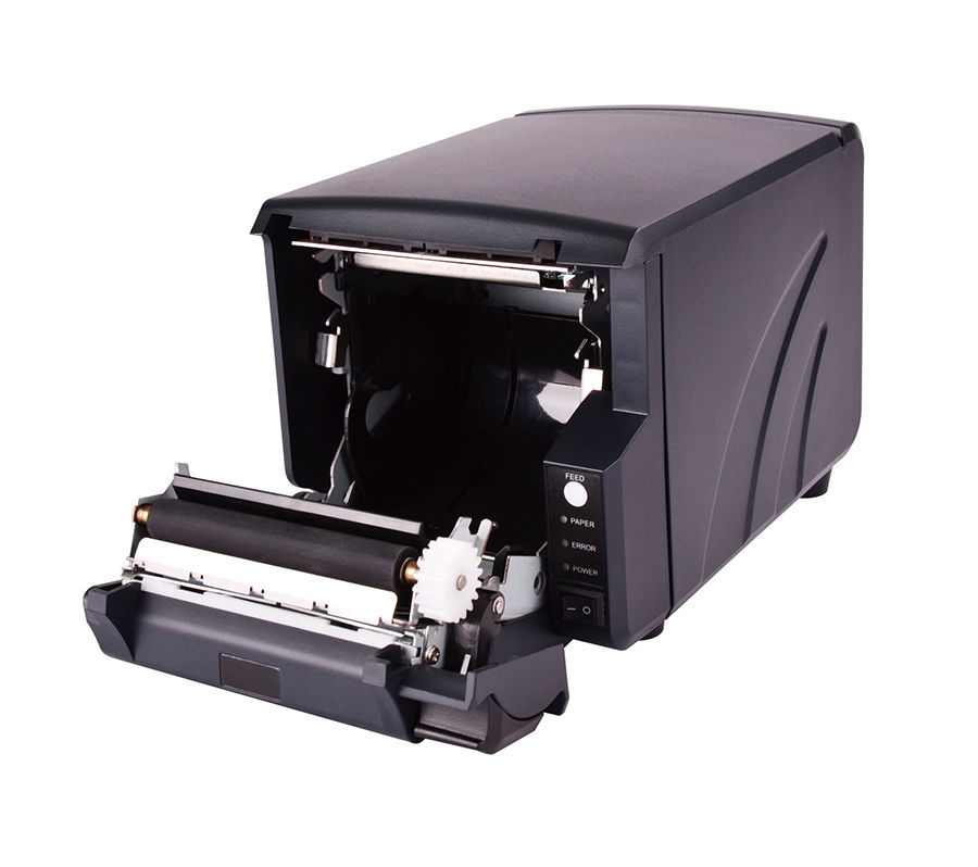 Picture of Element RW873 Thermal Printer, Direct Front Feed, Ethernet/Serial/USB Compatible, Black