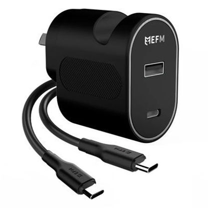 Picture of EFM USB-C Dual Port Wall Charger 30W He10-W+
