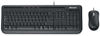 Picture of Microsoft Wired Desktop 600 Keyboard & Mouse Combo, USB, Black, Retail