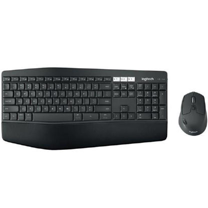 Picture of Logitech Wireless Keyboard & Mouse Combo, MK850 Desktop, Black, USB Receiver and Bluetooth (Powered by 2+1 xAAA) - 1 Year Warranty