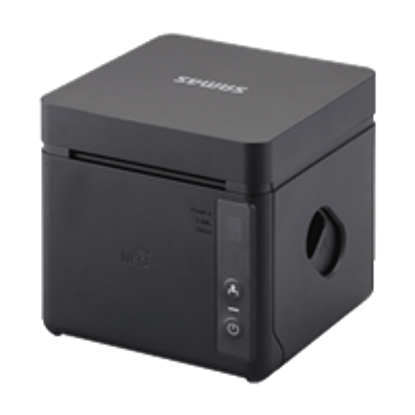 Picture of SAM4S GCUBE 100D Thermal Printer USB RS232 ETH interface Blk